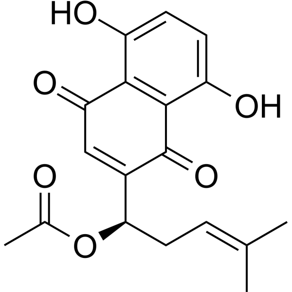 Acetylshikonin 24502-78-1
